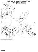 Part Location Diagram of W10156133 Whirlpool HOSE