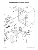 Part Location Diagram of WPW10464773 Whirlpool Inlet Valve