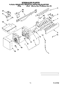 ICEMAKER PARTS, OPTIONAL PARTS (NOT INCLUDED) Diagram and Parts List for KBLS22ETSS00  KitchenAid Refrigerator