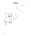 SECTION Diagram and Parts List for RH1000RAW00  Roper Freezer