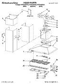 Part Location Diagram of WPW10281702 Whirlpool Control Panel