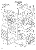 Part Location Diagram of 2190665 Whirlpool THERMOSTAT