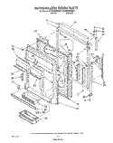 REFRIGERATOR DOOR Diagram and Parts List for ET22DMXWW01  Whirlpool Refrigerator