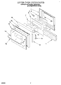 Part Location Diagram of 9752030FB Whirlpool ENDCAP-HDL