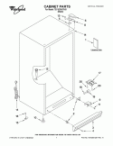 Part Location Diagram of W10268662 Whirlpool HARNS-WIRE