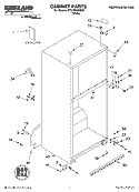 CABINET, LITERATURE Diagram and Parts List for ST21PKXKQ00  Whirlpool Refrigerator