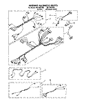 WIRING HARNESS Diagram and Parts List for RB170PXYQ5  Whirlpool Wall Oven