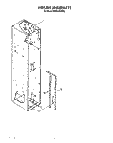 FREEZER LINER Diagram and Parts List for KSSS42DWX02  KitchenAid Refrigerator