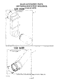 LCK 4500 , LCK 4600 Diagram and Parts List for KGLC500TAL1  KitchenAid Washer Dryer Combo