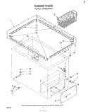 SECTION Diagram and Parts List for EH150CXPW5  Whirlpool Freezer
