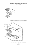 ELECTRIC GRILL MODULE , ELECTRIC Diagram and Parts List for N9457X3  Roper Range
