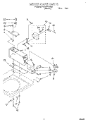 METER CASE Diagram and Parts List for 9CA2781XSN2  Whirlpool Washer