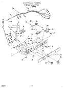CONTROL, OPTIONAL Diagram and Parts List for 7GD22DFXFW00  Whirlpool Refrigerator