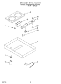 Part Location Diagram of 4381679 Whirlpool Screw (4)