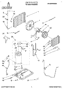 UNIT, LITERATURE Diagram and Parts List for AR0500XW2  Whirlpool Air Conditioner