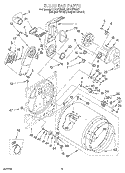 SECTION Diagram and Parts List for KEYS700EQ0  KitchenAid Dryer