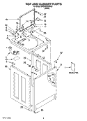 Part Location Diagram of 3355753 Whirlpool CLIP
