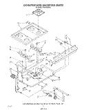 COOK TOP AND MANIFOLD , LITERATURE Diagram and Parts List for SF3040SRW5  Whirlpool Range