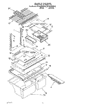 SHELF, LIT/OPTIONAL Diagram and Parts List for ET18GKXDN03  Whirlpool Refrigerator