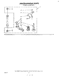 MISCELLANEOUS , LITERATURE AND OPTIONAL Diagram and Parts List for LA6800XKW1  Whirlpool Washer