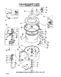 Part Location Diagram of 352978 Whirlpool HOSE, DISPENSER