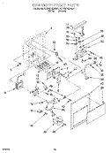 DISPENSER FRONT Diagram and Parts List for KSUS27QDAL01  KitchenAid Refrigerator