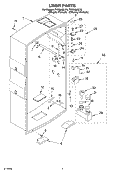 Part Location Diagram of 8526355 Whirlpool BASE