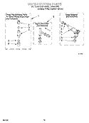 WATER SYSTEM Diagram and Parts List for LSQ8200HQ0  Whirlpool Washer