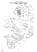 UNIT Diagram and Parts List for KSBS20QEAL1  KitchenAid Refrigerator