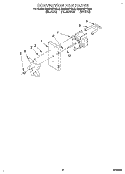 CONVECTION FAN Diagram and Parts List for KEBS107YBL3  KitchenAid Wall Oven