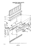 Part Location Diagram of 255853 Whirlpool KNOB