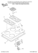 Part Location Diagram of 8184773 Whirlpool Surface Igniter