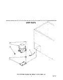 SECTION Diagram and Parts List for TCF1510WW00  Whirlpool Freezer