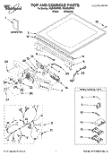 Part Location Diagram of W10294630 Whirlpool KIT
