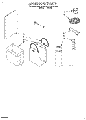 ACCESSORY Diagram and Parts List for KCCC151DBL1  KitchenAid Trash Compactor