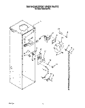 REFRIGERATOR LINER Diagram and Parts List for KSSS42MAX01  KitchenAid Refrigerator