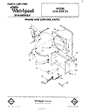 SECTION Diagram and Parts List for AHA02023  Whirlpool Dehumidifier