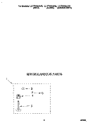 MISCELLANEOUS Diagram and Parts List for LLV7233AW0  Whirlpool Washer