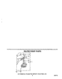 WATER PUMP Diagram and Parts List for LA6800XMW0  Whirlpool Washer