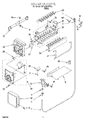 ICEMAKER, LIT/OPTIONAL Diagram and Parts List for 3ET18TMXEW00  Whirlpool Refrigerator