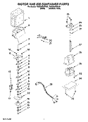 Part Location Diagram of 2317267 Whirlpool Latch Bin