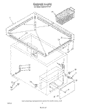 SECTION Diagram and Parts List for EH23EFXPW2  Whirlpool Freezer