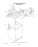Part Location Diagram of 3354021 Whirlpool Screw & Washer, Lid Switch (2)