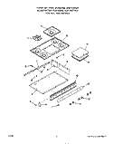 Part Location Diagram of 327872 Whirlpool Main Chassis (New Avocado)