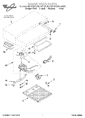 SECTION Diagram and Parts List for RH2730XDB1  Whirlpool Range Hood