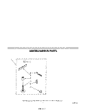 MISCELLANEOUS Diagram and Parts List for LA5530XPW7  Whirlpool Washer
