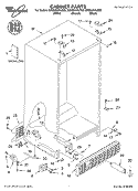 Part Location Diagram of LIT2255049 Whirlpool LITERATURE PARTS (Service & Wiring Sheet)