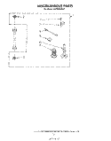 MISCELLANEOUS , LITERATURE AND OPTIONAL Diagram and Parts List for LA7800XPW1  Whirlpool Washer