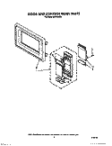 Part Location Diagram of 4158810 Whirlpool BUTTON-DR