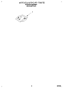 MISCELLANEOUS, LIT/OPTIONAL Diagram and Parts List for DU8700XB1  Whirlpool Dishwasher